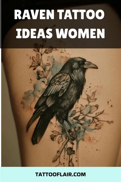 Intriguing Raven Tattoo Ideas with Deep Meanings